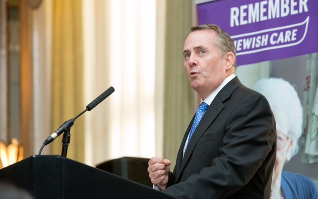 Dr Liam Fox 

Photo credit: Justin Grainge