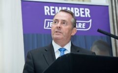 Dr Liam Fox 

Photo credit: Justin Grainge