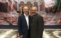 Edwin visiting the Golders Green hippodrome, which is set to become an Islamic centre and mosque Edwin visiting the Golders Green hippodrome, which is set to become an Islamic centre and mosque