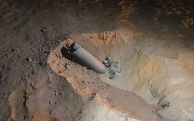 Rocket fired at Israel from Sinai 

Credit: @LTCPeterLerner on Twitter