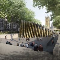 Front View of the chosen design for the Holocaust memorial