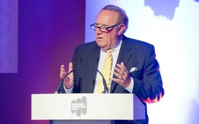 Andrew Neil at the Holocaust Educational Trust's dinner