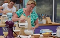 Choux business! Stacey Hart whips up a frenzy in the marquee for Patisserie week