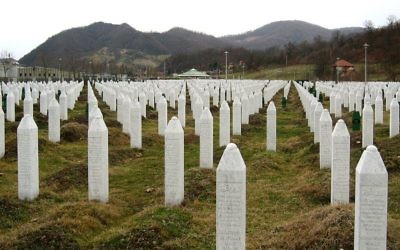 The Srebrenica Genocide Memorial in Potočari