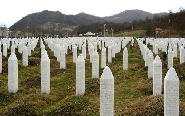 The Srebrenica Genocide Memorial in Potočari