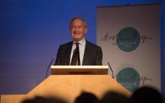 Simon Schama addressing the Balfour Centenary lecture 

Credit: Blake Ezra Photography