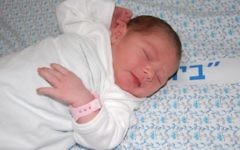 Newborn baby in an Israeli hospital (wikipedia) Newborn baby in an Israeli hospital (wikipedia)