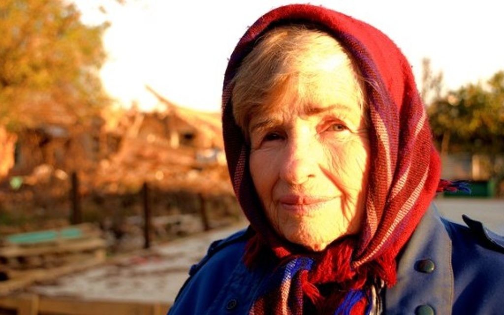 An elderly Jewish woman