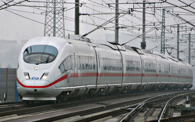 ICE 3 (Class 406) on the Cologne-Frankfurt high-speed line