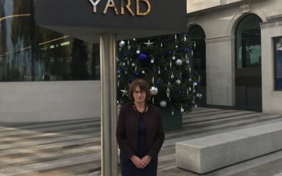 Louise Ellman a New Scotland yard, meeting with the police