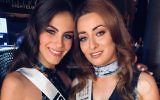 Miss Israel, Adar Gandelsman, left, and Miss Iraq, Sarah Idan, posing for a photo on Gandelsman’s Instagram page. Sarah Idan would face execution under the proposed new law.