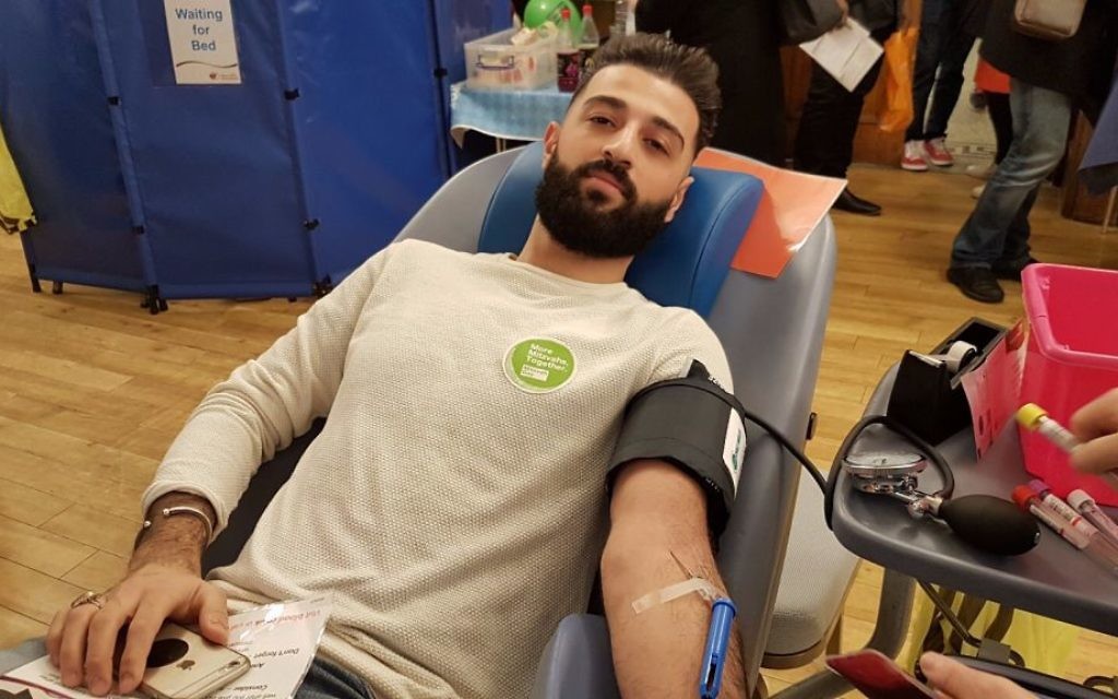 Muslims from the new Golders Green Islamic Centre joined with Jews to give blood at Golders Green Synagogue - showing unity after recent controversies

Credit: Steven Derby/Interfaith Matters