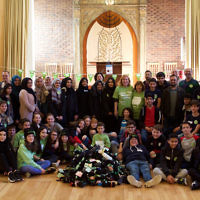 Northwood & Pinner Liberal Synagogue and Stanmore Mosque hosted a clothing collection for the homeless