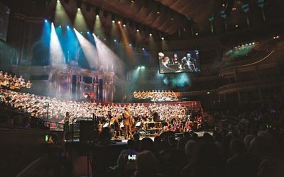 The Royal Albert Hall hosted the final event, celebrating the Balfour Centenary