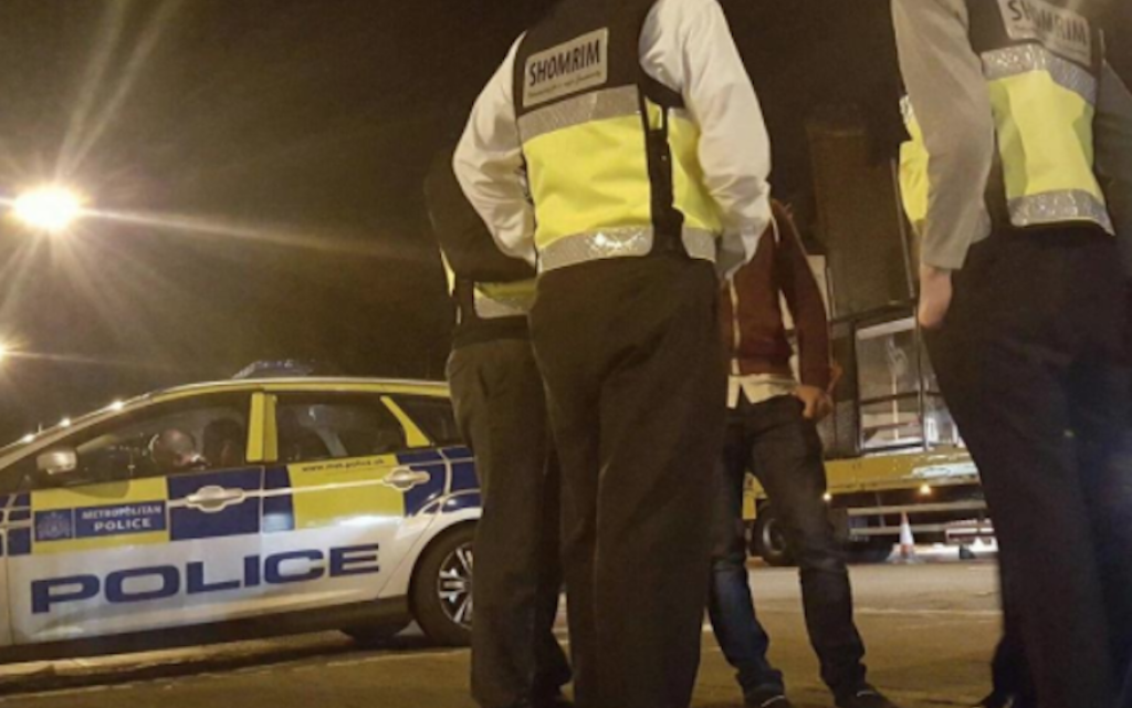 Twitter image of the scene.