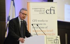 Michael Gove addressing the annual CFI lunch (Credit: John Rifkin) Michael Gove addressing the annual CFI lunch (Credit: John Rifkin)