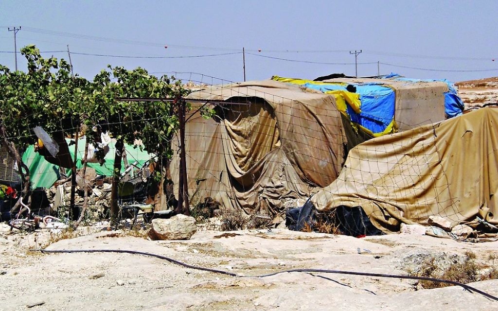 Susiya, in the South Hebron Hills, West Bank