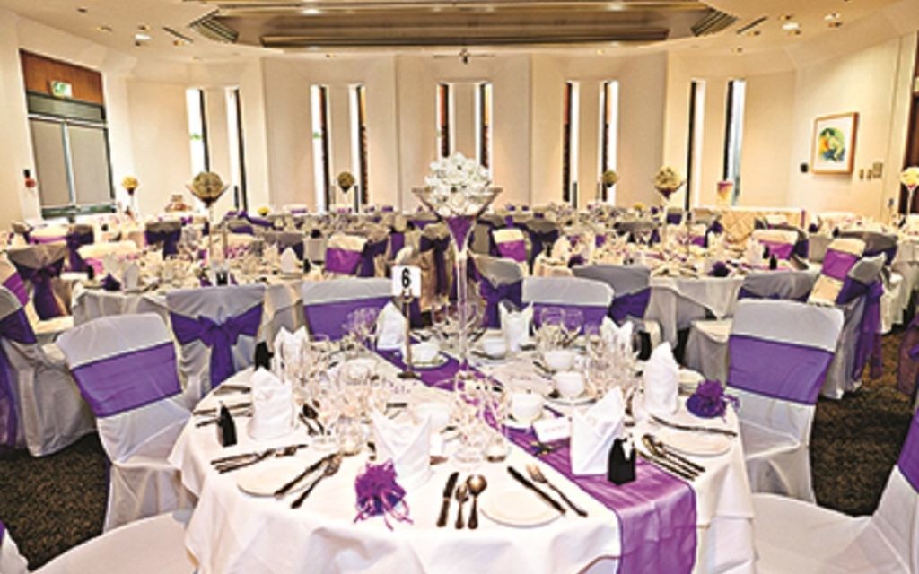 The scene of a Jewish Simcha