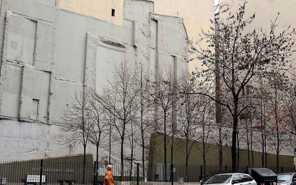 The memorial to the victims of the bombing