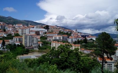 Picturesque Covilha, in Portugal