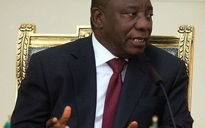 Cyril Ramaphosa, President of the African National Congress