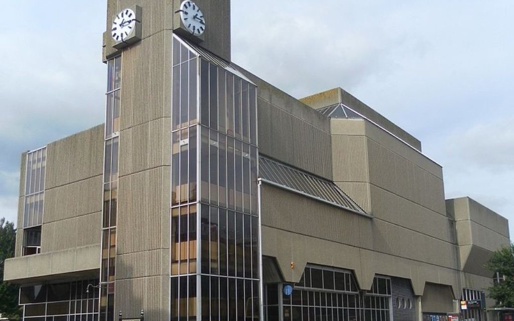 Hove Town Hall hosted the chanukah-lighting ceremony - but the public weren't allowed to attend over security fears
