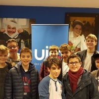 King David and Yavneh College boys volunteering in Manchester