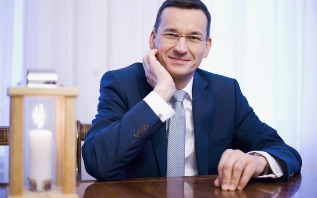 Poland's prime minister Mateusz Morawiecki