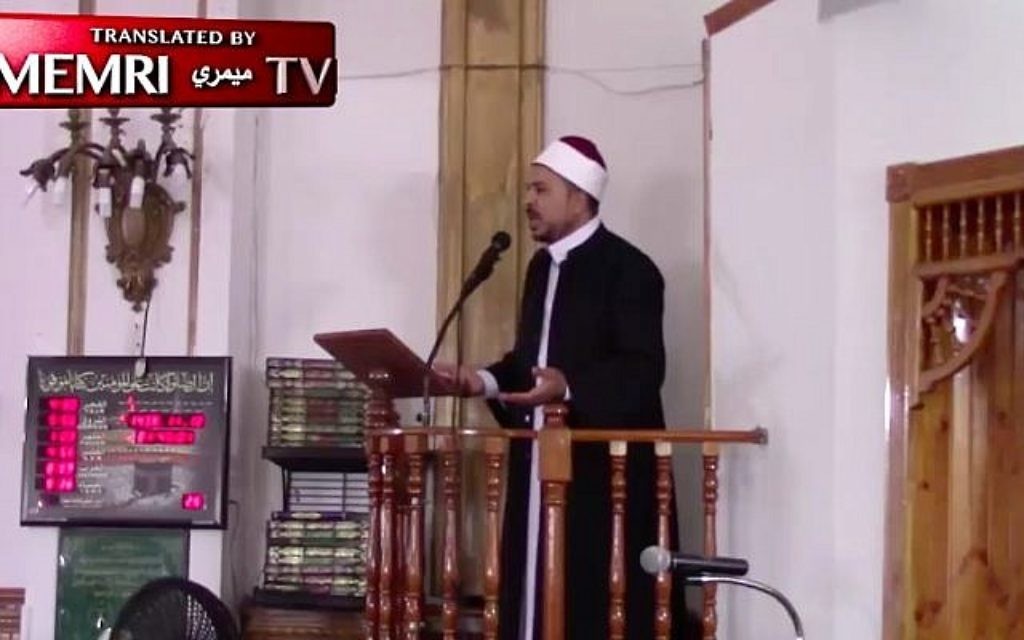 Sheikh Aymen Elkasaby  (Screen capture/Memri)