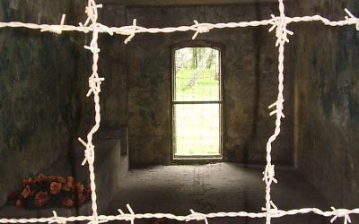 Inside the Stutthof gas chamber