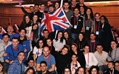 Some of the 100 UK participants who took part in the Olami Summit