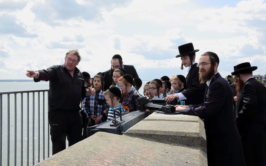 A scene from the Promised Island, the BBC documentary looking t the newly-established Charedi community of Canvey Island. 

Image credit: BBC/Spring Films/Laurie Sparham