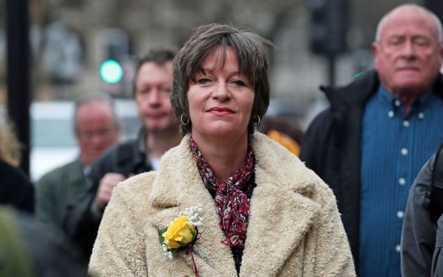 Blogger Alison Chabloz arriving at Westminster Magistrates' Court, London, January 2018.

Credit: Jonathan Brady/PA Wire