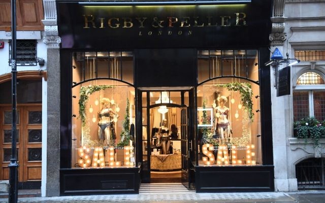 Rigby & Peller store in Knightsbridge, 

Credit : Stefan Rousseau/PA Wire