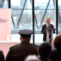 Sadiq Khan speaking at the Holocaust Memorial Day event at City Hall