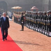 Benjamin Netanyahu in India