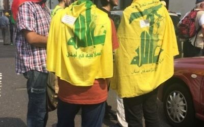 The demo had previously seen flags of the Hezbollah organisation frequently raised, before Home Secretary Priti Patel's 2019 full ban on the terror group in the UK.