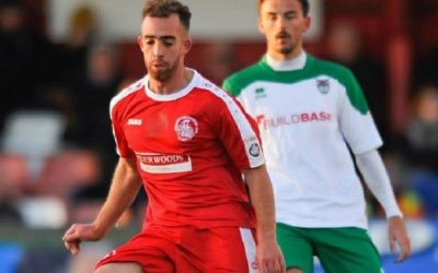 Hemel Hempstead midfielder Scott Shulton says he was called a "f****** Jew" by a former teammate during his side's match on Saturday