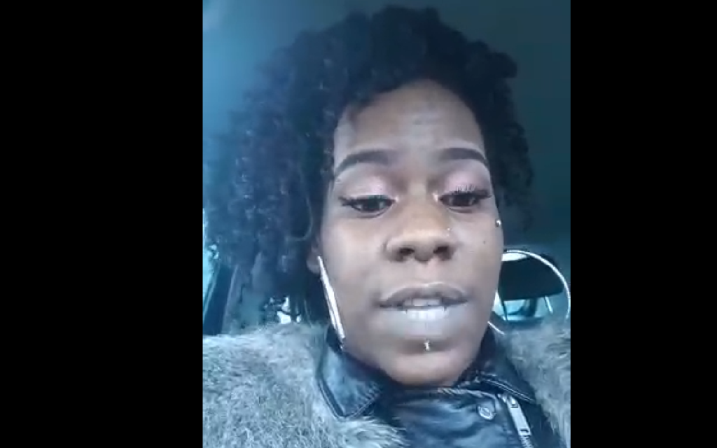 A screenshot from Shakira Martin's heartfelt video