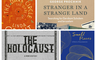 The Dark Circle paperback, The stranger in a Strange Land, The Holocaust, and  Small Piece