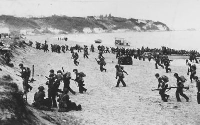 American soldiers land near Algiers as allied troops began the liberation of Nazi occupied land