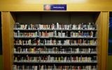 Audio books in a library