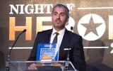 Maajid Nawaz speaking after accepting his Community Ally award at the Night of Heroes 

Credit: Blake Ezra Photography