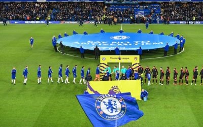 Chelsea launched its campaign to tackle antisemitism in January 2018