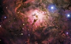 Gas and dust condense, beginning the process of creating new stars in this image of Messier 8, also known as the Lagoon Nebula.

Credit: ESO/IDA/Danish 1.5 m/ R. Gendler, U.G. Jørgensen, K. Harpsøe