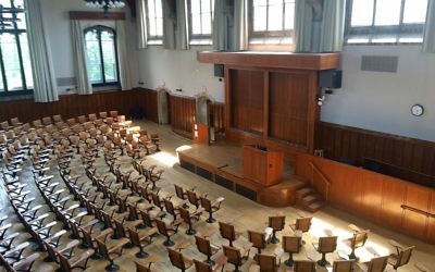 Lecture hall at Princeton University