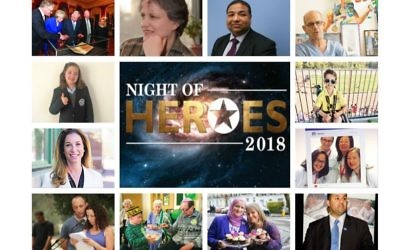 Some of the stars who have been nominated for awards at our Night Of Heroes!