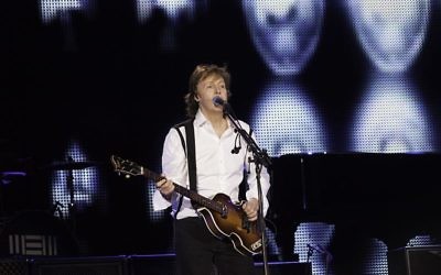 Paul McCartney in concert