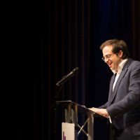 Jewish News editor Richard Ferrer speaking at the The Jewish Schools Awards 

Photo Credit: Marc Morris