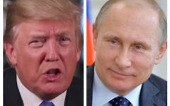 Donald Trump and Vladimir Putin
